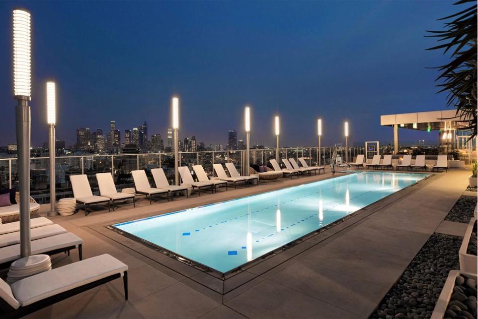 لوس أنجلوس Modern Luxury 2 Bed With Panoramic City Views In Downtown La المظهر الخارجي الصورة